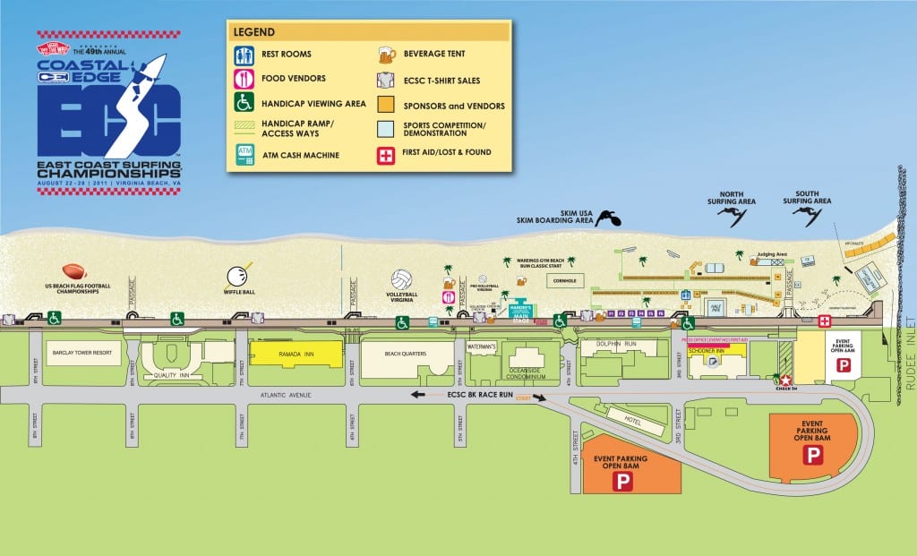 Beach Map Beach Map