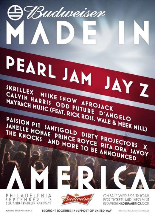 MADE IN AMERICA FEST