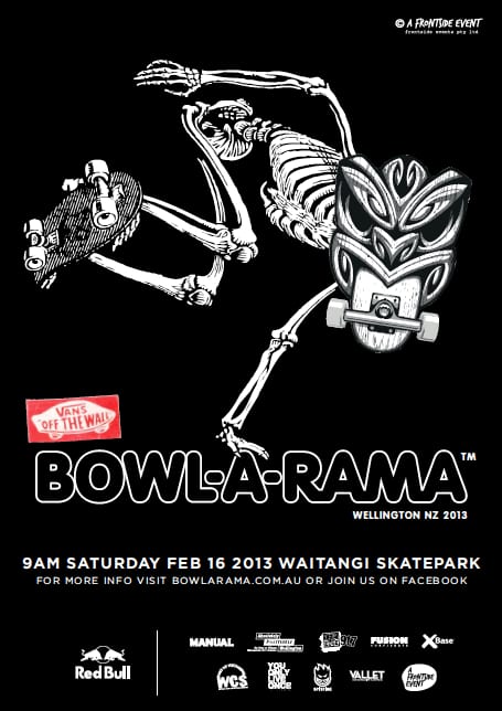 VANS BOWL-A-RAMA WELLINGTON - POSTER