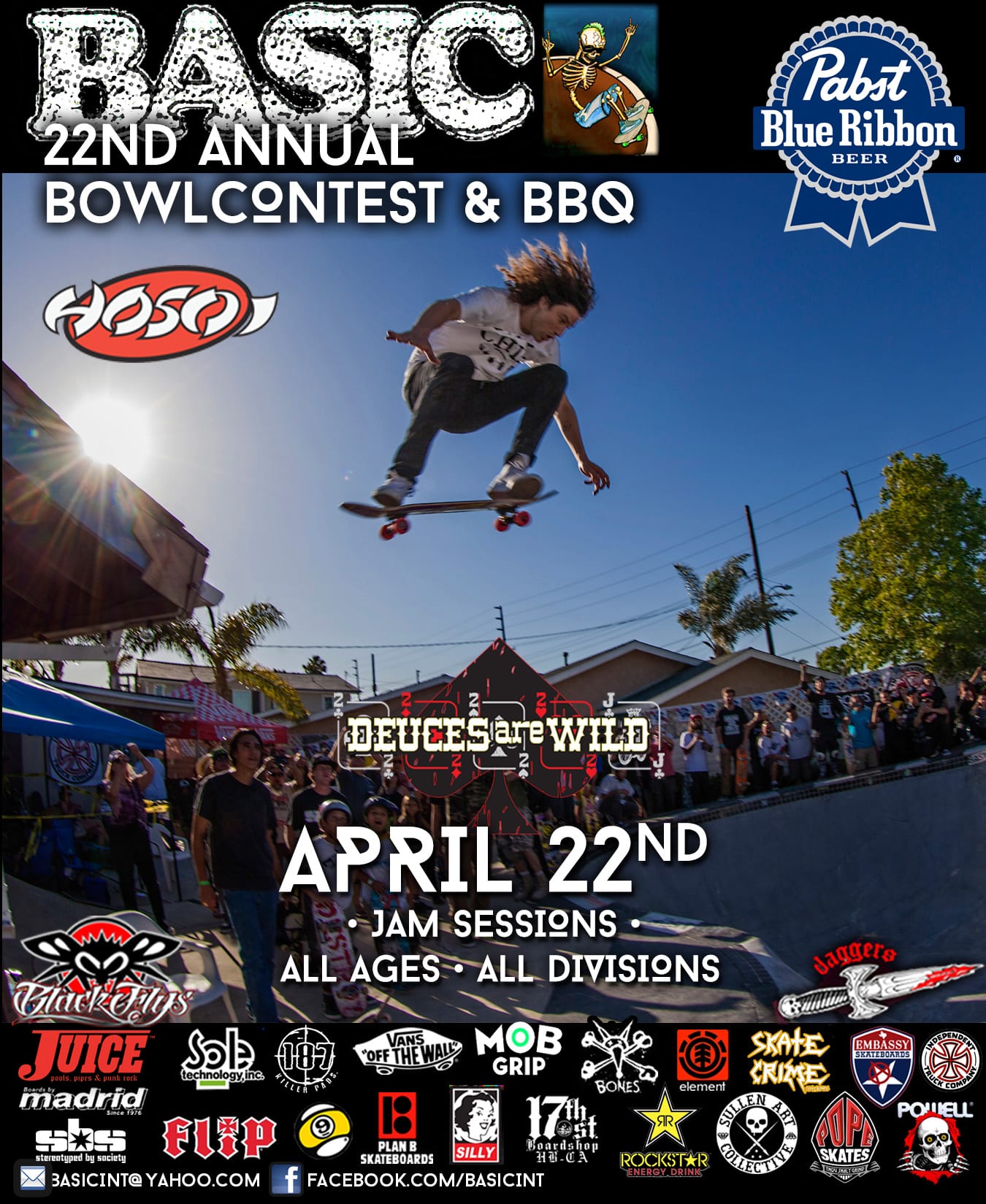 22nd Annual Basic Bowl BBQ Skate Contest And Jake Piasecki