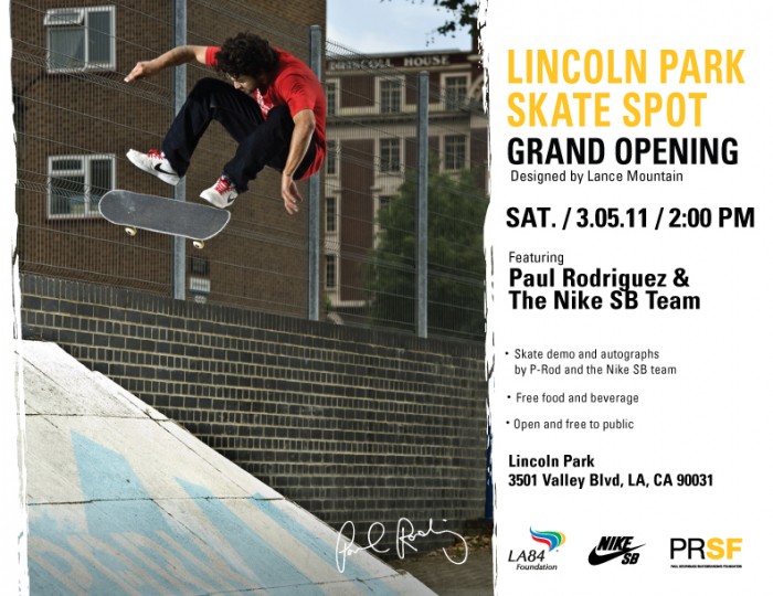 LINCOLN PARK SKATE SPOT GRAND OPENING MARCH 5TH Juice Magazine