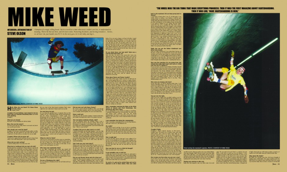 Mike Weed R.I.P. Juice Magazine