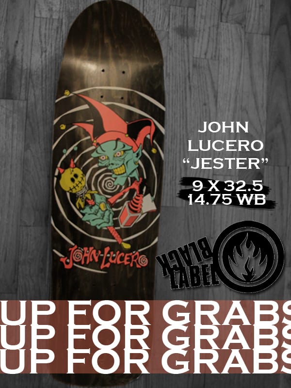 John Lucero Black Label Up for Grabs