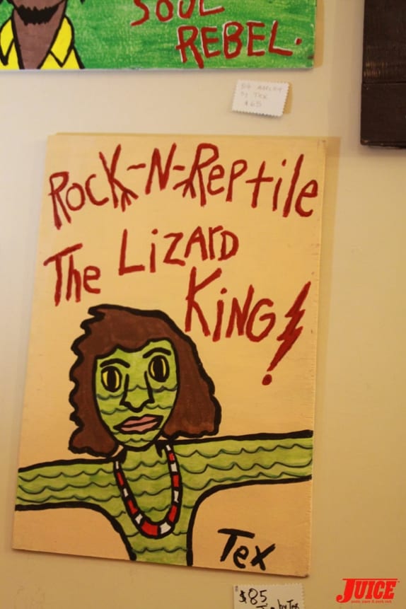 The Lizard King. Photo: Dan Levy