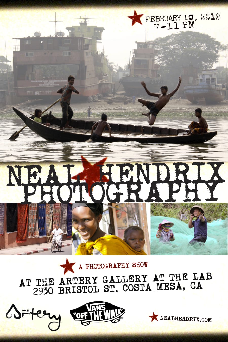 Neil Hendrix Photography at the Artery Gallery in Costa Mesa