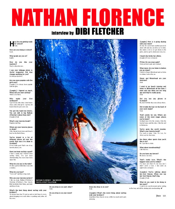 NATHAN FLORENCE
