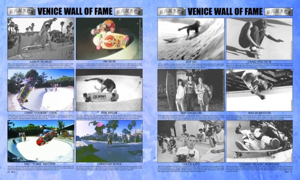 VENICE SKATE WALL OF FAME