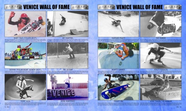 VENICE SKATE WALL OF FAME