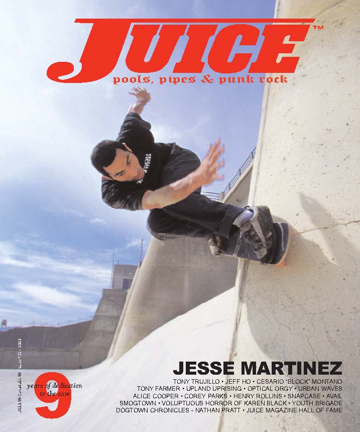 JUICE MAGAZINE 56 JESSE MARTINEZ
