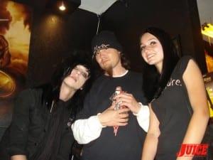 Jinxx (BVB), Richard Villa and friend