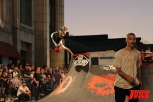 Inverted on the Zero Obstacle