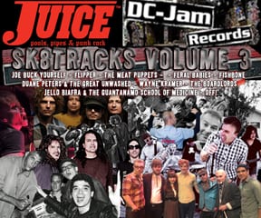 Juice Magazine SK8TRACKS Volume 3