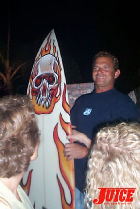 Baja surfboard winner. Photo: Dan Levy