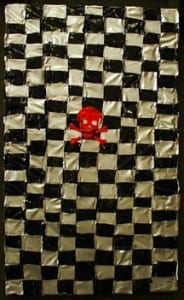 CHECKERBOARD SKULL