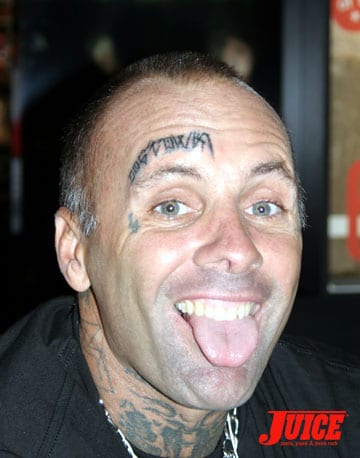 Jay Adams new Dogtown tattoo. Photo: Dan Levy