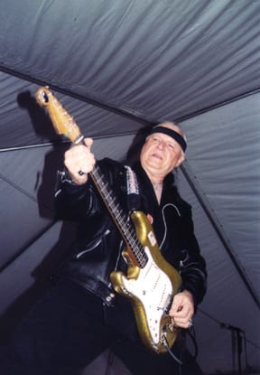 Dick Dale in action - Photo: Jeff Ho