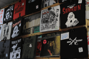 Shirts everywhere.