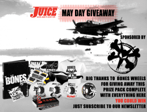 Bones Wheels May Day Giveaway