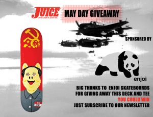 Enjoi Skateboards Giveaway