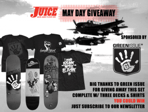 Green Issue May Day Giveaway