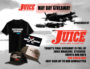 Juice Magazine May Day Giveaway