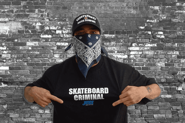 Juice Magazine Skateboard Criminal Short Sleeve Black