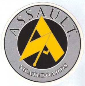 Assault Skates YB Sticker