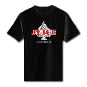 Juice Ace of Spades Black Short Sleeve TShirt