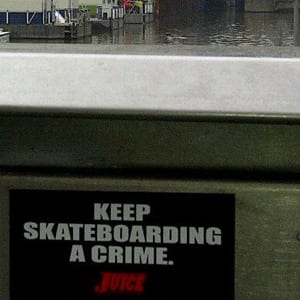 Juice Keep Skateboarding A Crime Sticker Pack