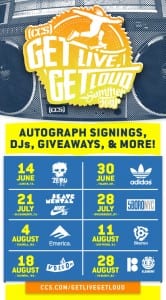 CCS GET LIVE, GET LOUD SUMMER TOUR