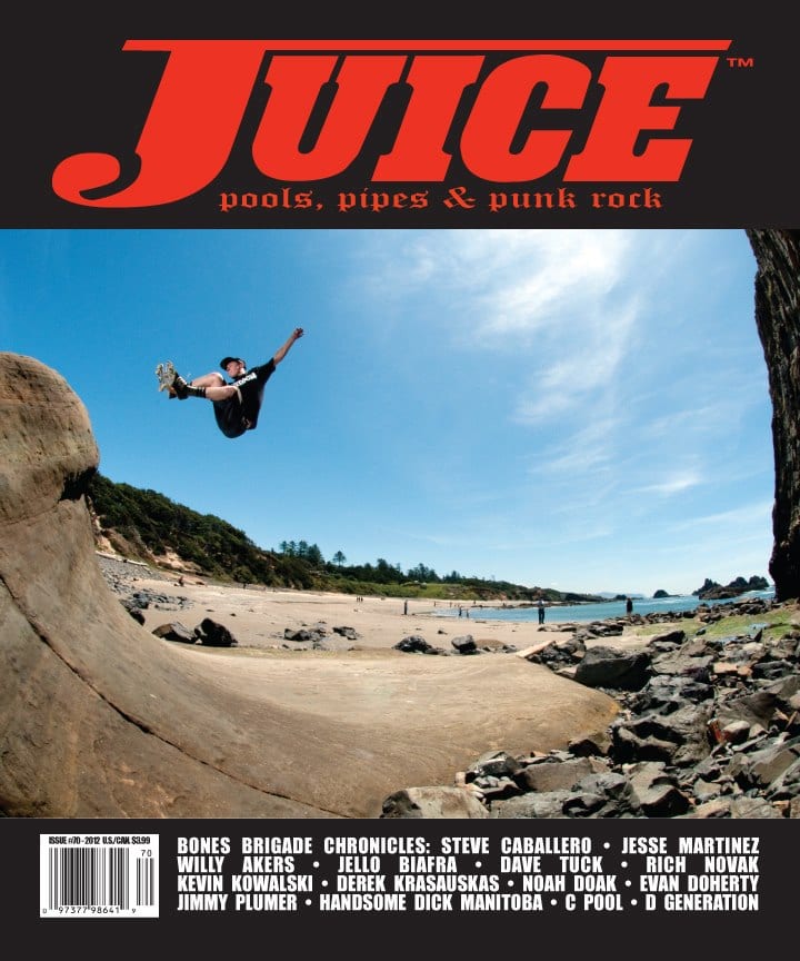Juice Magazine 70 Kevin Kowalski cover