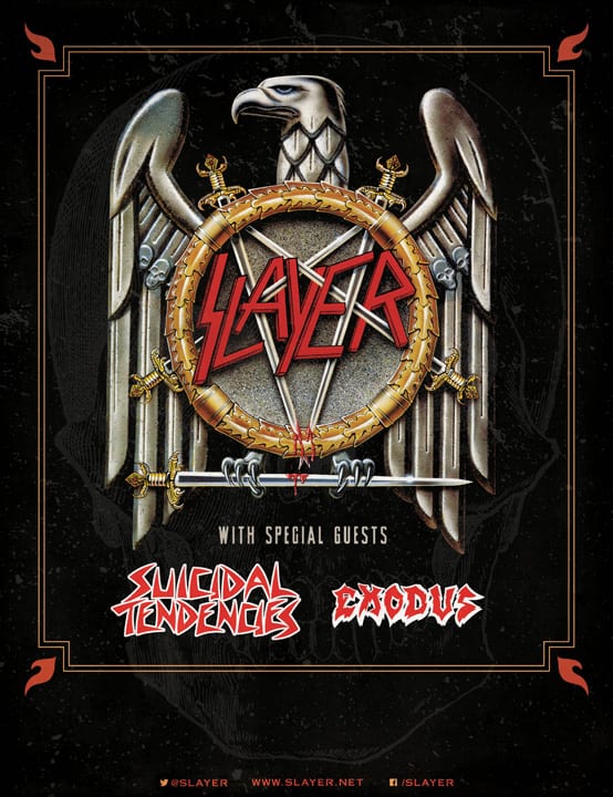 Slayer with Suicidal Tendencies and Exodus