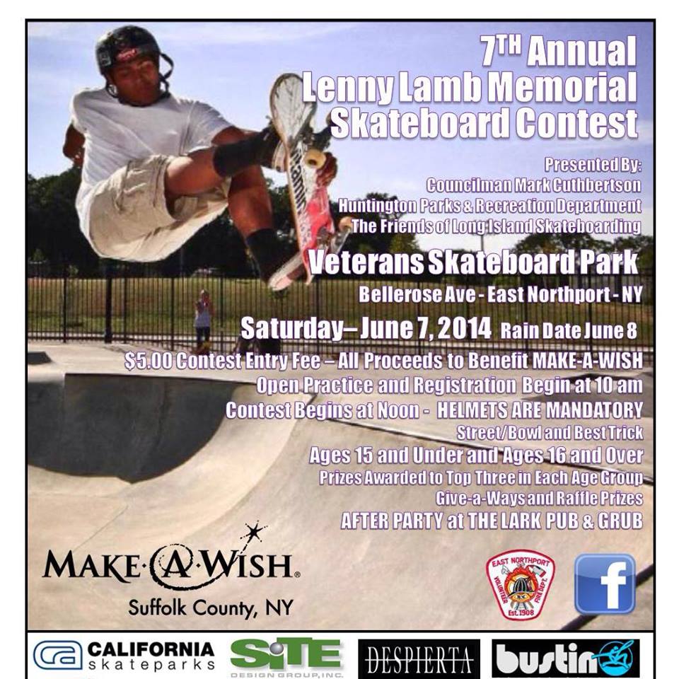 7th Annual Lenny Lamb Skateboard Contest