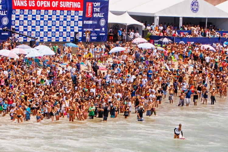 US Open of Surfing in Huntington Beach