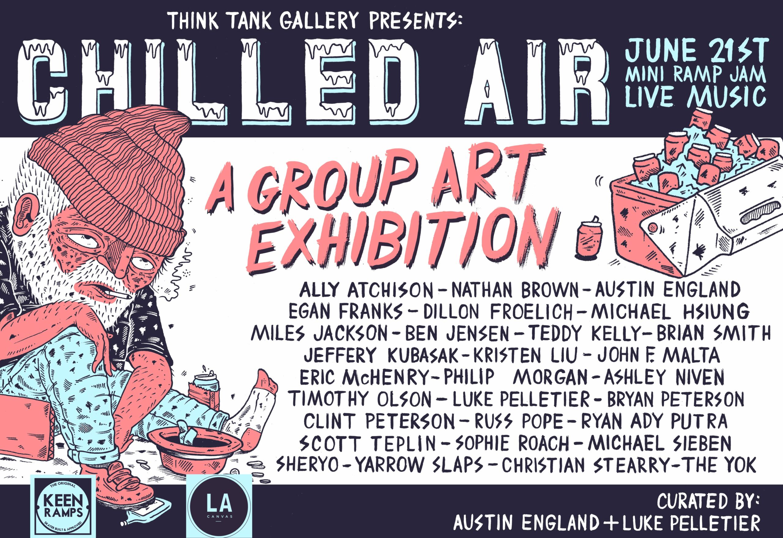 Think Tank Presents "Chilled Air" Opening Tonight