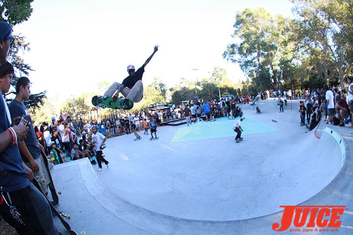 Diamond Skate Plaza Opening Day 2014. Photo by Dan Levy.
