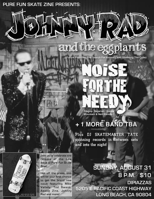 Johnny Rad and The Eggplants with Noise For The Needy
