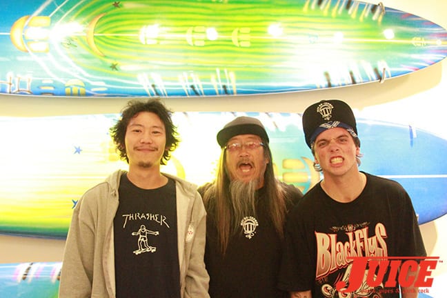 Shota Kubo, Jeff Ho and Seven Adams. Photo by Dan Levy