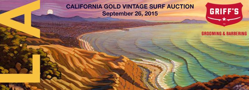California Gold Vintage Surf Auction
