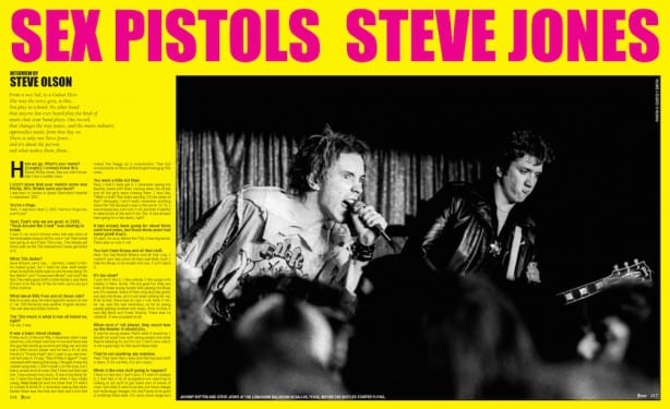 Sex Pistols Steve Jones