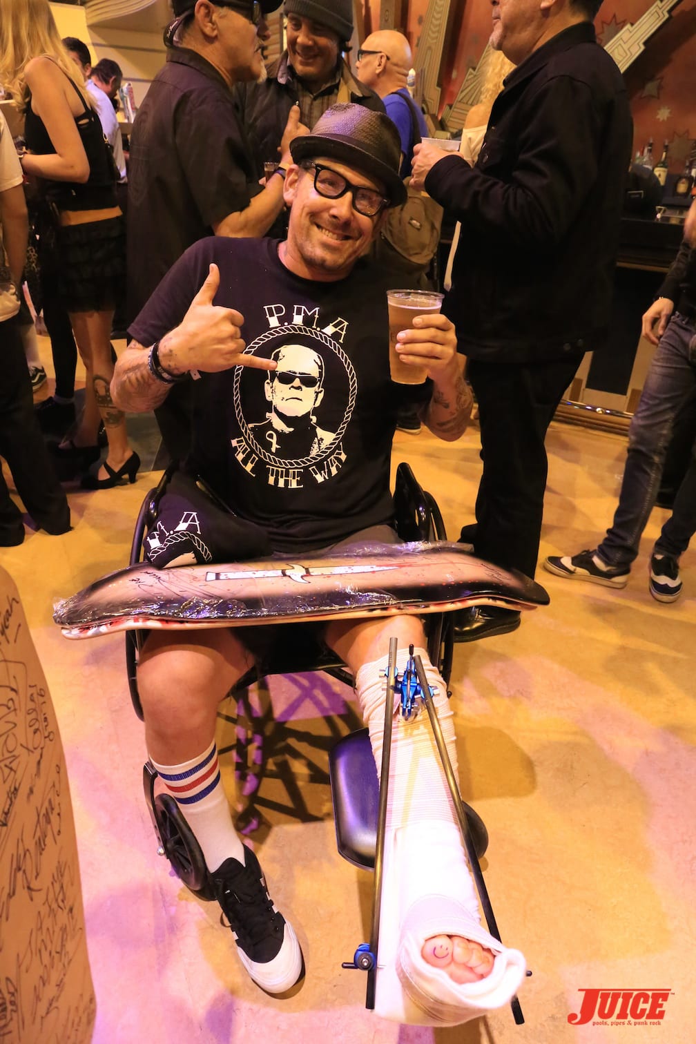 Josh - Spina Bifida Skater. Photo by Dan Levy © Juice Magazine