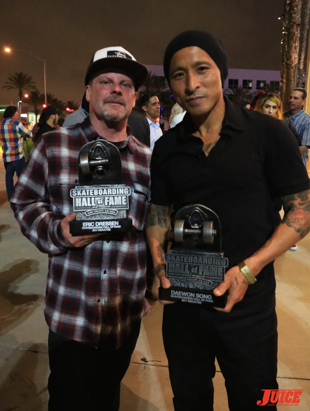 Eric Dressen and Daewon Song. Photo by Dan Levy © Juice Magazine