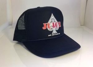 Juice Magazine Aces Trucker Hat Blue