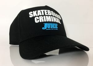 Baseball Hat Black - Skateboard Criminal