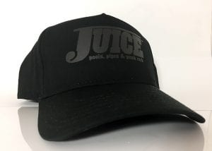 Baseball Hat Black - Stealth - Juice Pools Pipes And Punk Rock