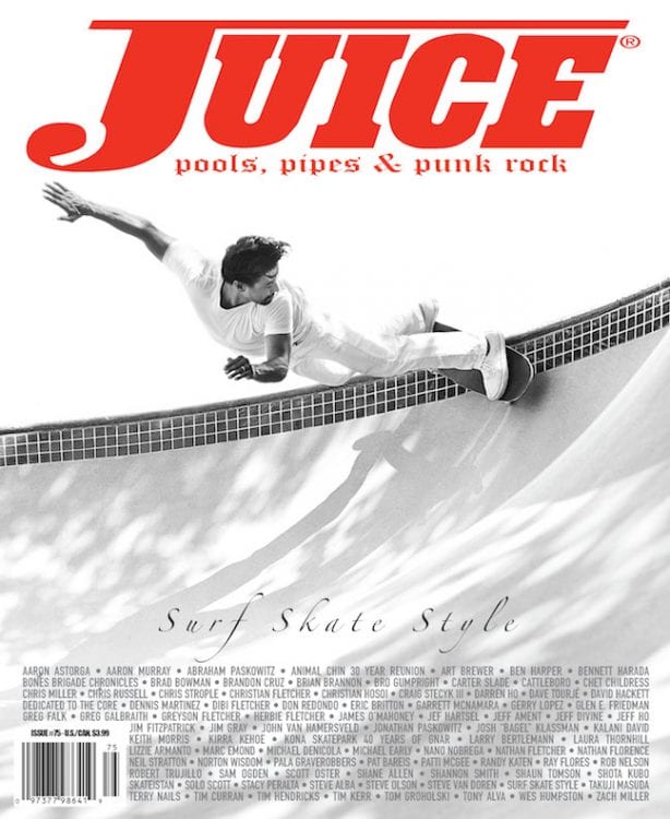JUICE 75 SURF SKATE STYLE SCOTT OSTER COVER