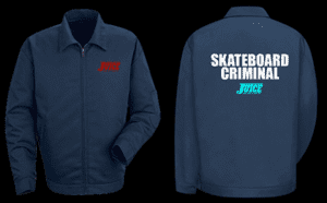 JUICE SKATEBOARD CRIMINAL JACKET