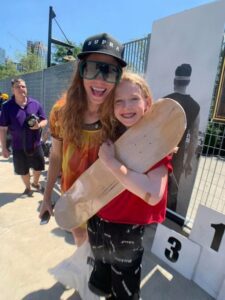 Olympian Bombette Martin Talks to Substance Skateparks Andrew Gelles