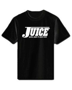 Juice Pools Pipes and Punk Rock Short Sleeve Tshirt Black Lightning