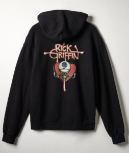 Rick Griffin Flying Eyeball Hoodie